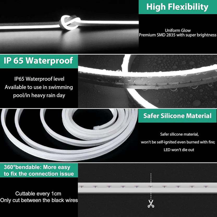 Cool White Neon LED Strip