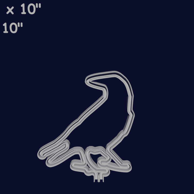 Crow - Desktop Frame