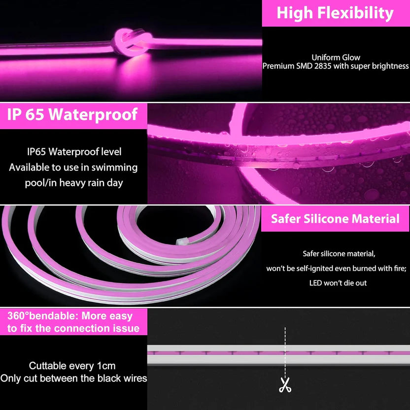Pink Neon LED Strip