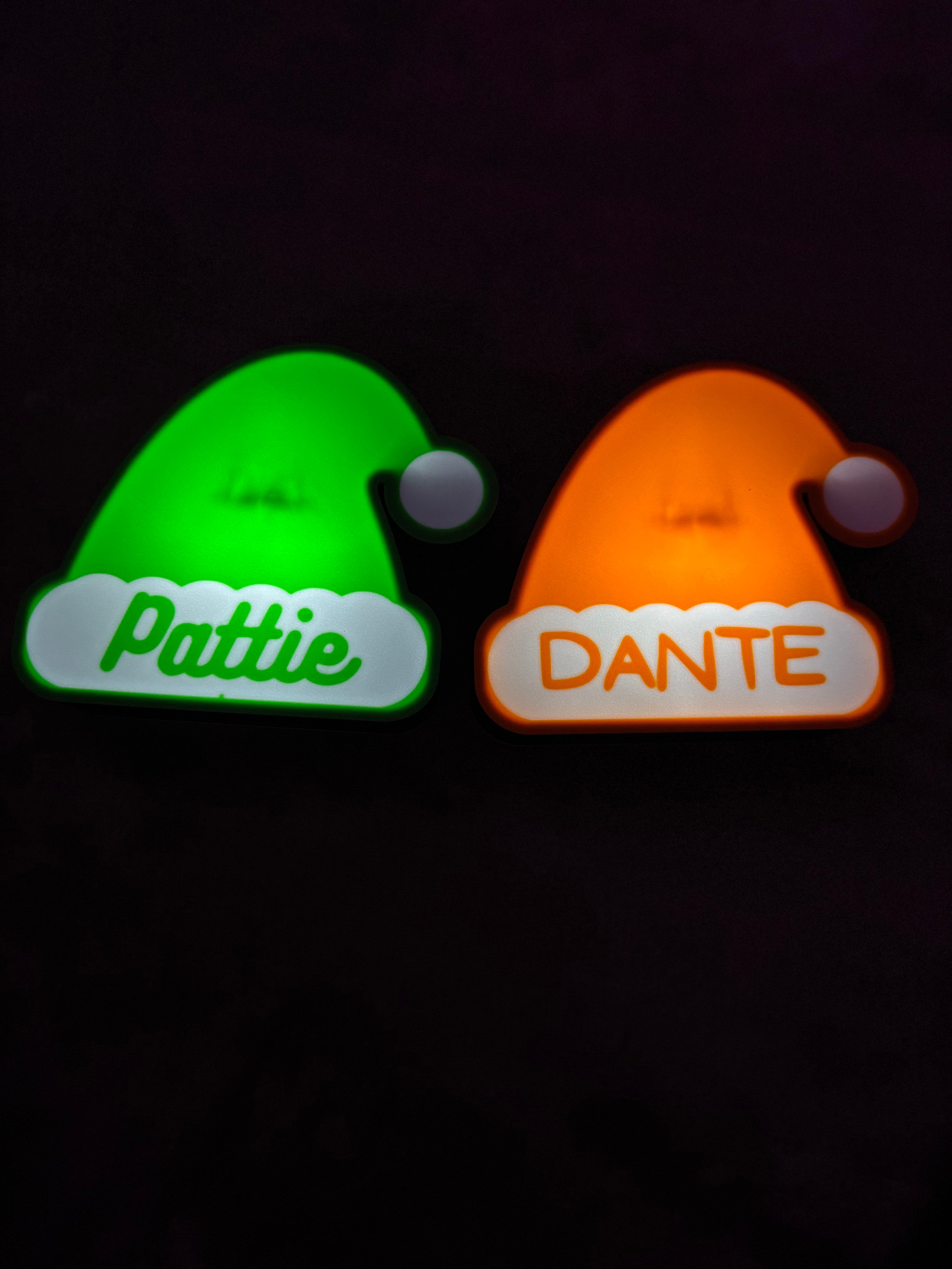 Mini Lightbox - Santa Hat