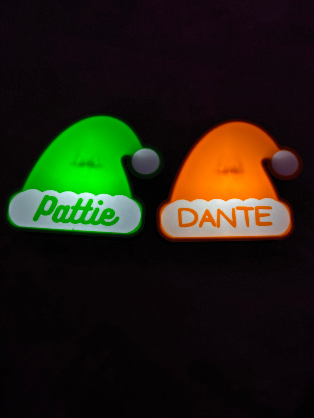 Mini Lightbox - Santa Hat