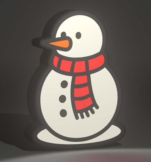 Snowman Lightbox