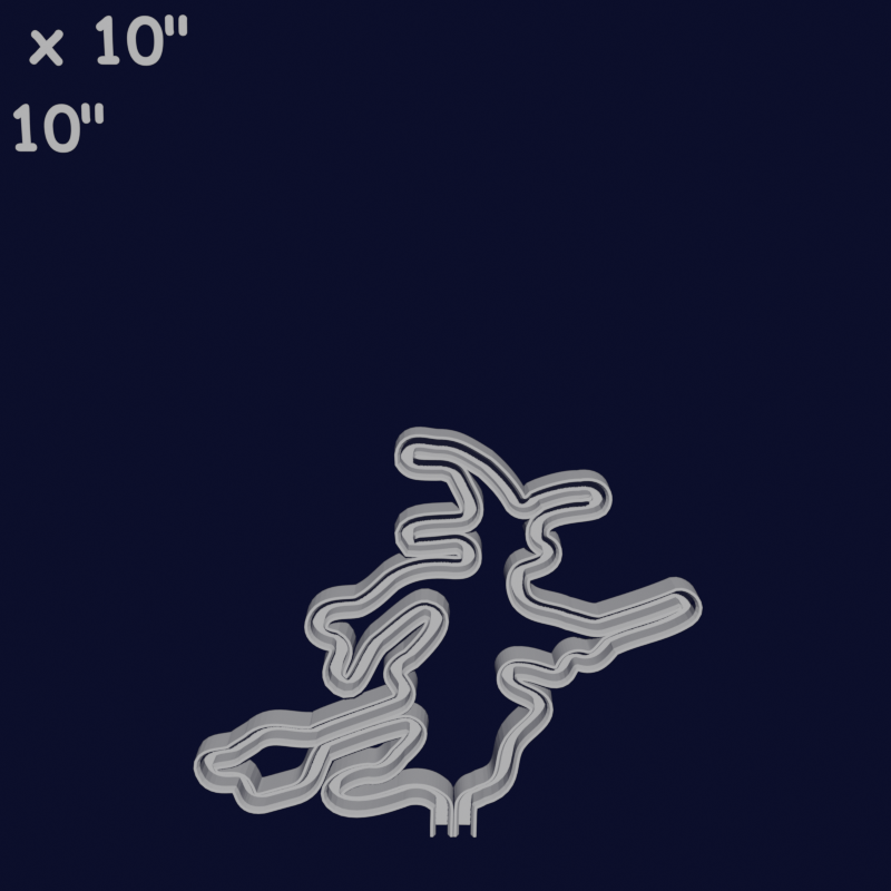 Witch - Desktop Frame